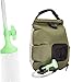 FeChiX Solar Shower Bag for Camping 5 Gallons/20L Summer Shower Bag with Removable Hose and On-Off Switchable Shower Head Outdoor Shower Bag for Beach Swimming Outdoor Traveling Hiking