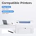 6022 6027 Toner Cartridge Set 4-Pack Replacement for Xerox 106R02759 106R02756 106R02757 106R02758 Compatible with Xerox Phaser 6020 6022 WorkCentre 6025 6027 Color Printer Black Cyan Magenta Yellow