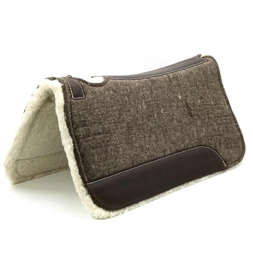 MUSTANG Blue Horse Wool Fleece Bottom Pad Gray