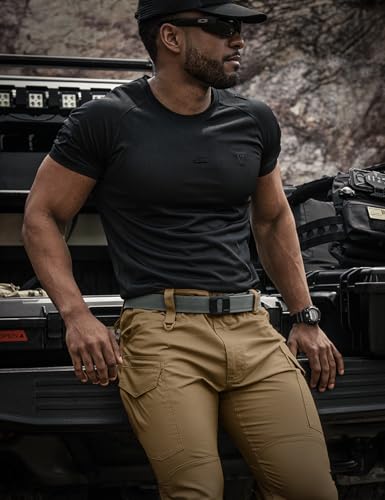Image of IDOGEAR SPORTS Tactical Ratchet Belt 1.5 inch EDC Gun Belt Reinforce Heavy Duty Belt With Adjustable Buckle