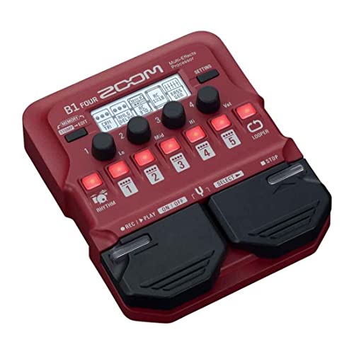 Pedaleira Zoom B1 Four para Baixo '