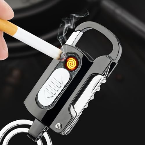 Encendedor multifunción impermeable con linterna y USB miniatura 2