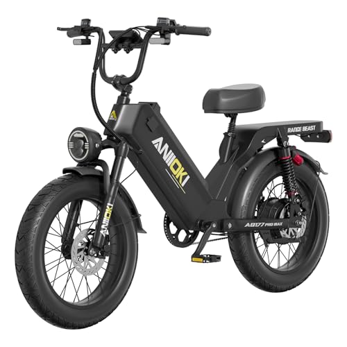 ANIIOKIBIKE Electric Bike,200 Miles Long Range eBikes,ebike for Adult with 60/70Ah Removable Battery,Commuter City Ebike