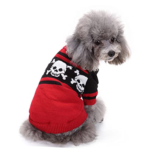Disfraz para perro y gato diseño calavera XL Halloween miniatura 4