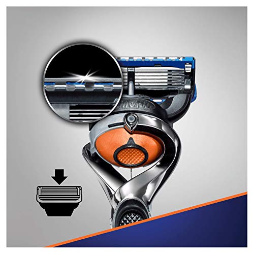 Gillette Fusion 5 ProGlide Rasierer + 10 Rasierklingen, Herren mit Trimmerklinge für Präzision und Gleitbeschichtung (Verpackung kann variieren) - Image 7