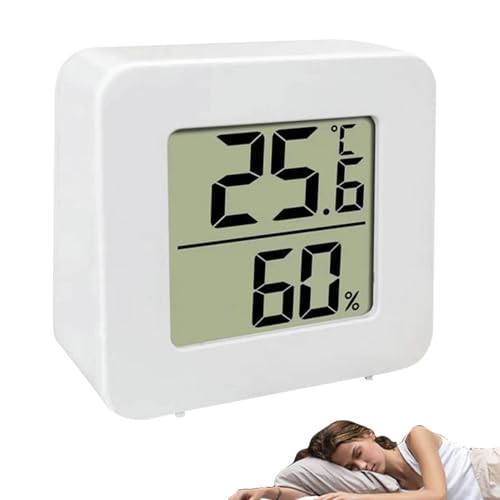 Monitor de Humedad | Monitor de Humedad y Temperatura,Pantalla LCD Electrónica Para Bodega Congelador Refrigerador Aula