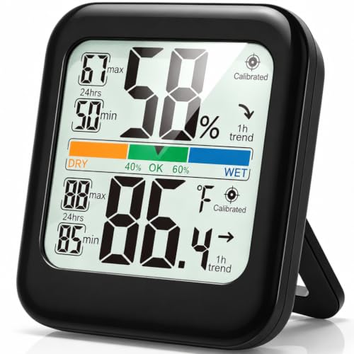 G.CATACC Room Thermometer Indoor Hygrometer Temperature Humidity Monitor