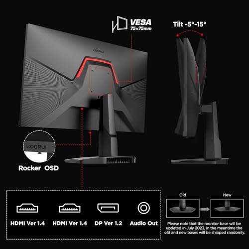 Koorui 24.5 Zoll Gaming Monitor mit Full HD und 170 Hz
