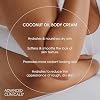 Advanced Clinicals Coconut Oil Body Cream For Women & Men | Hydrating Coconut Lotion For Extremely Dry Skin | Visible Anti Aging Body Butter Skin Care Balm Moisturizer For Hand, Heel, Feet, 16 Ounce