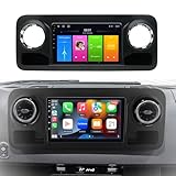 【Bluetooth 4.0 und FM/RDS Radio】Integrierte Bluetooth-Funktion, Unterstützung für Freisprechen, Telefonbuch-Download, Bluetooth-Musikwiedergabe, sichereres Fahren; hochwertiges digitales Stereo-UKW-Radio, kann 18 Sender voreinstellen, Newsletter und Verkehrsinformationen jederzeit und überall anhören.