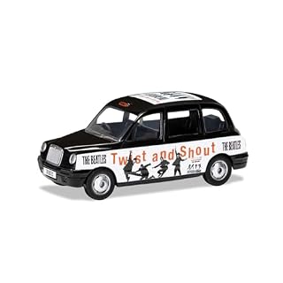 Corgi The Beatles – Taxi londonien – ‘Twist and Shout’ - Les Beatles, Paul McCartney, John Lennon, RIngo Starr, George Harrison
