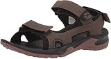 Jack Wolfskin Heren LAKEWOOD CRUISE SANDAL M , dark wood, 43 EU
