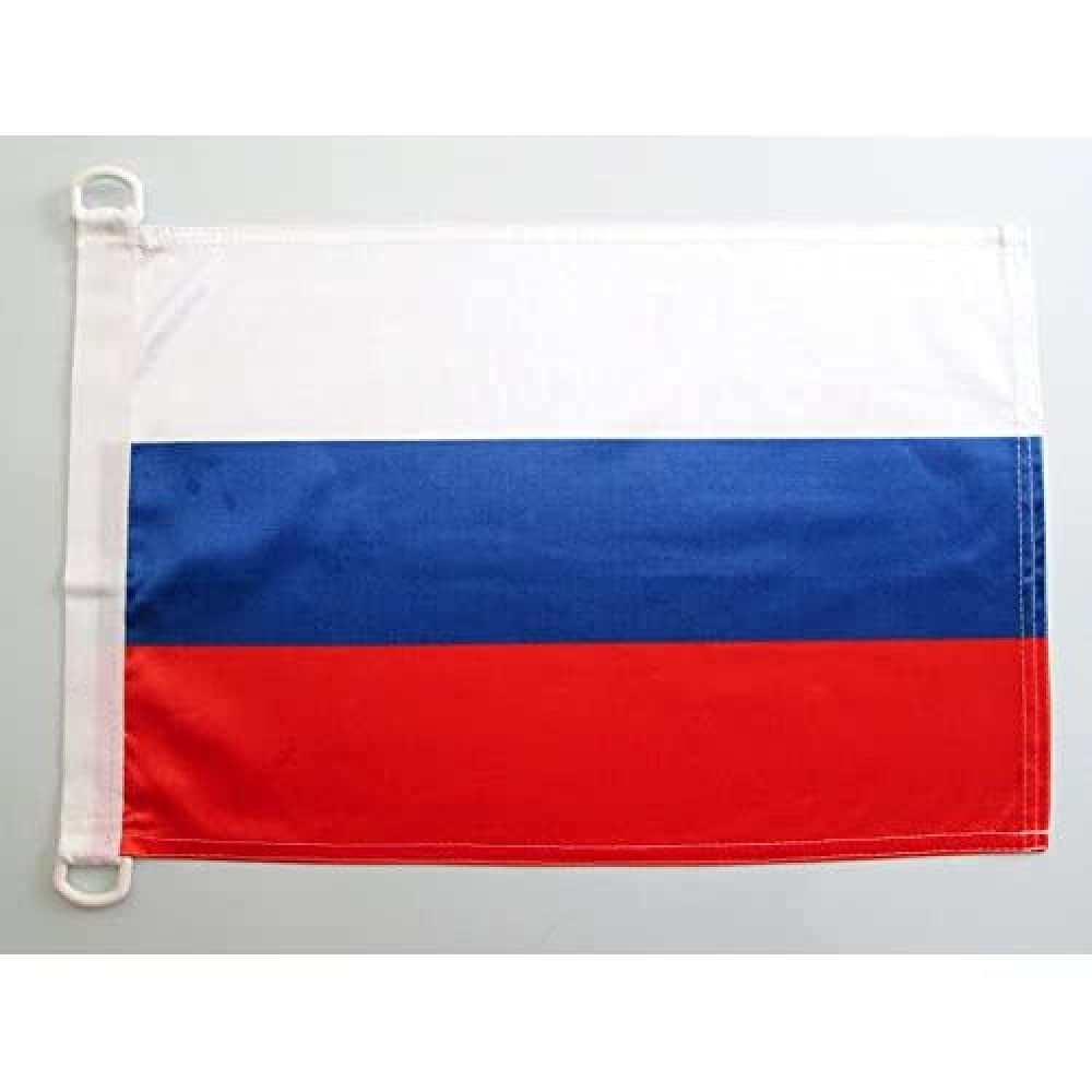 AZ FLAG Bandera Nautica de España Sin Armas 45x30 cm - Pabellón de Conveniencia Española Sin Escudo 30 x 45 Cm, Bandera de Barco con anillas — view 127