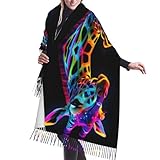 Combinant un châle, une écharpe et une couverture portable en un, cette pièce allie praticité et style. Son design tendance complète diverses tenues, ce qui en fait un cadeau attentionné et élégant pour les amis et la famille, transmettant des sentiments sincères.