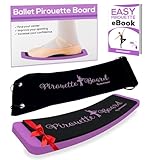 Ballet Spin Turn Board for Dance - Pirouette Board for Figure Skating - Training Equipment for Dancers - Make Your Turns, Pirouette and Balance Better - Training Practicing Tool Releve Platform