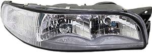 For Buick Lesabre Headlight 1997 1998 1999 Passenger Side Bulbs Included w/Cornering Lamp GM2503158 | 16525998