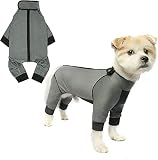 SCENEREAL Dog Recovery Suit, Dog Shirt Anxiety Vest for Prevent Licking Wound Protection, Dog Suit f