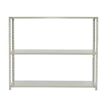 スチールラック 軽量スチールラック（アングルスチール棚）120kg】 H2100×W1800