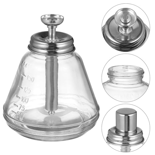 Botella de vidrio para quitaesmalte con bomba de presión de 180ml para uñas 4