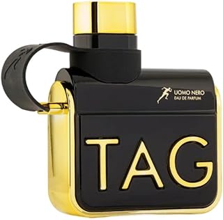 Uomo Nero Tag Him Unforgettable Premium Long-Lasting Fragrance for Men 100 ML (3.4 fluid ounce)