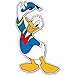 Disney Donald Duck Greetings Vynil Car Sticker Decal - Select Size