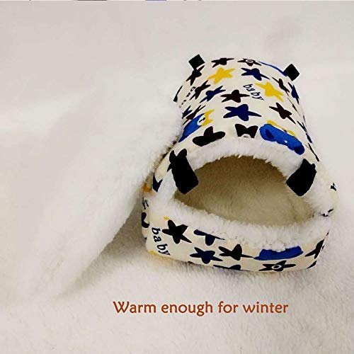 Oncpcare Winter Warm Small Animals Bed Playing Soft Hedgehog Bed Sleeping Cute Hamster Hammock Birds House Hanging Resting For Gerbil Young Guinea Pig Degu Drawl Hedgehog #TOP4