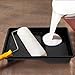 UKCOCO Plastic Paint Tray Disposable Liners Versatile Paint Pan for Easy Cleanup for Walls and Projects Black Color for All Your Painting Needs