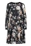 Betty Barclay Damen 1233/1517 Kleid, Black/Purple, 42
