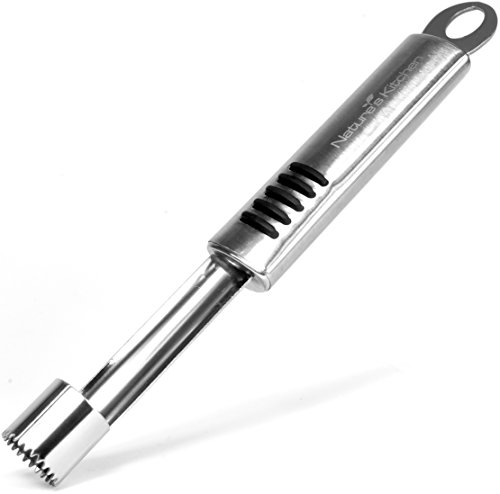 Apple Corer by Nature's Kitchen – Commercial Grade Stainless Steel