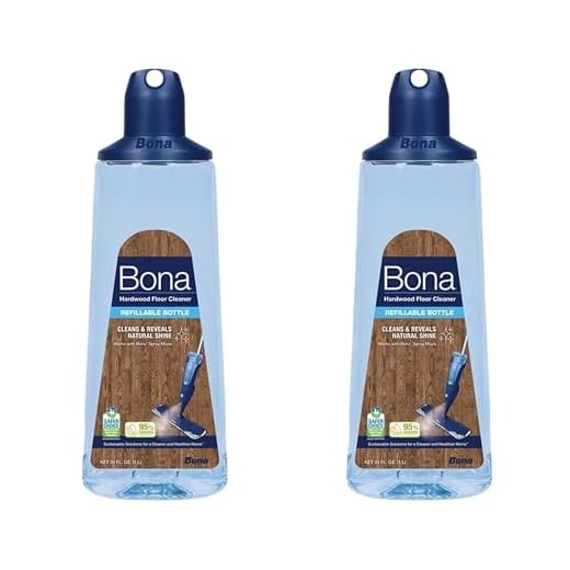 Bona Hardwood Floor Cleaner Refillable Cartridge, 34 oz, 2 Pack