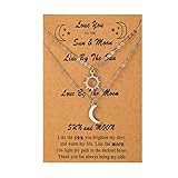 Sun Moon Star Friendship Necklace,Best Friend Friendship Pedant Necklace,Friendship Pedant Necklaces