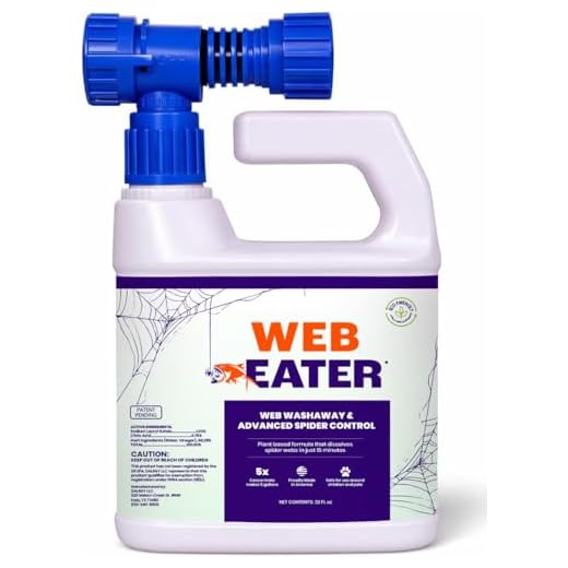 Web Eater Spider Web Dissolver and Repellent