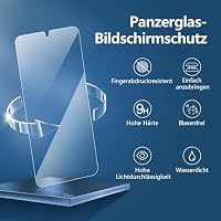 NEW'C Schutzfolie für Samsung Galaxy S24+ (S24 Plus) 5G für Panzerglas – Ansicht 4