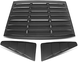 DNA MOTORING ZTL-Y-0002 Quarter Side Window Louver (05-14 Ford Mustang Coupe)