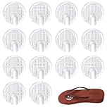 SSKHE 7 Pairs Silicone Thong Sandal Toe Protectors,Soft Flip Flop Gel Cushions Pad,Toe Guards Cushions,front pad of flip flops,Flip Flop Anti-Wear Toe Protectors Pads,Gel Toe Posts Cushion for Men Wom