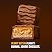 SNICKERS Crunchy Peanut Butter Squared Sharing Size Chocolate Candy Bars 3.56-Ounce Bar 18-Count Box