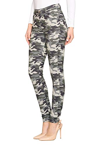 Image of YELETE Women's Basic Five Pocket Stretch Jegging Tights Pants