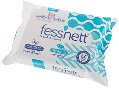  Fess'nett - Papier Toilette Humide Sensitive x...