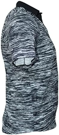 Under Armour Men's UA Iso-Chill ABE Twist Polo Shirt Top 1370664 (Medium, White/Black-100) - 4