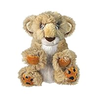 KONG - Comfort Kiddos Lion - Fun Plush Dog Toy with Removable Squeaker - For Large Dogs