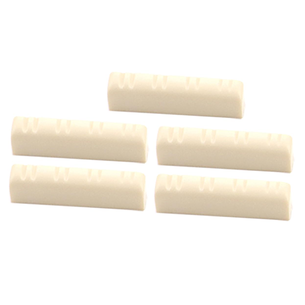 OFFSCH 5Pcs String Slotted Mandolin Nut Durable Instrument Parts for Enhanced Sound Quality Essential Accessories for Musicians