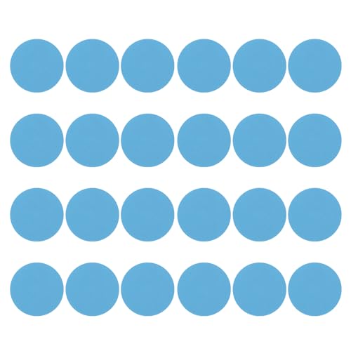 Marqueurs de sol PATIKIL en nylon premium bleu, disques de repérage haute résistance pour école