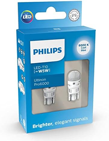 Philips Ultinon Pro6000 LED car signaling bulb (R5W/R10W white), 12V/24V