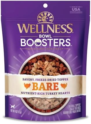 Wellness Bowl Boosters Bare, Dog Food Topper for Small, Medium, &...