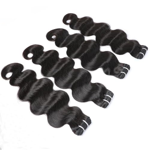 Gruby Wiązki włosów typu Body Wave 1/3 12–30 cali Malezja Ludzkie włosy dla Daily(26 28 30)