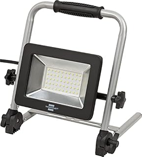 Brennenstuhl Mobilny reflektor LED EL 4050 M/lampa robocza 50W do uzytku wewnatrz i na zewnatrz IP65 (reflektor budowlany 4500lm z kablem 1,5m H07RN-F 3G1,0 i skladana rama, IK08)