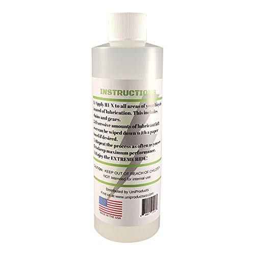 Unisport R1X Premium Bicycle Chain Oil, Chain Cleaner, Bicycle Chain Lubricant With Formulated Rust Protection And Prevention #TOP1