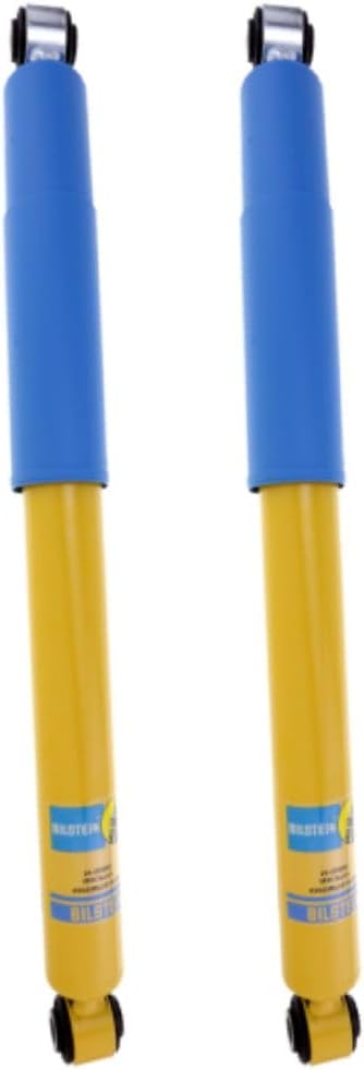 Bilstein 4600 Series Set of Rear Shocks fits 2014 2018 Silverado 1500 Sierra 1500 4WD | Monotube Design, Digressive Piston | TrendsAuto Decal | 24-238298