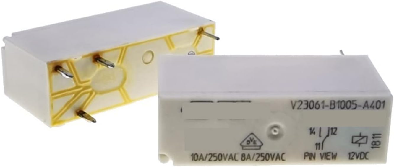5Pcs V23061 Relay V23061-A1004-A302-X114 9VDC V23061-B1005-A401 V23061-B1007-A501 12VDC 9V 12V(V23061-b1007-a501)