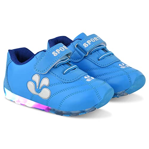Image of Led Sports Shoes for 2 to 5 Year Girl and Boy ||Unisex- Child Sports Shoe || Running, Walking, Gaming, or Occasionally wear|| Toothless and Royal Look for Kids